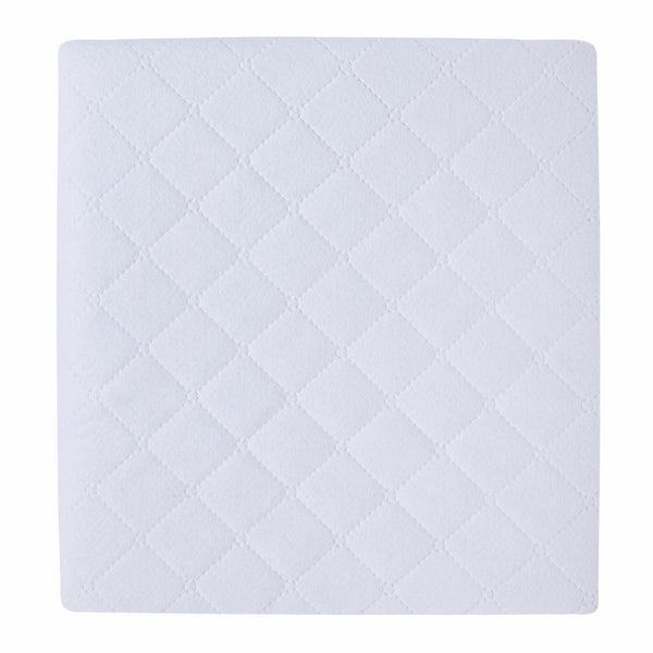 Carter's 2 Piece Protector Pad, Solid White, One Size