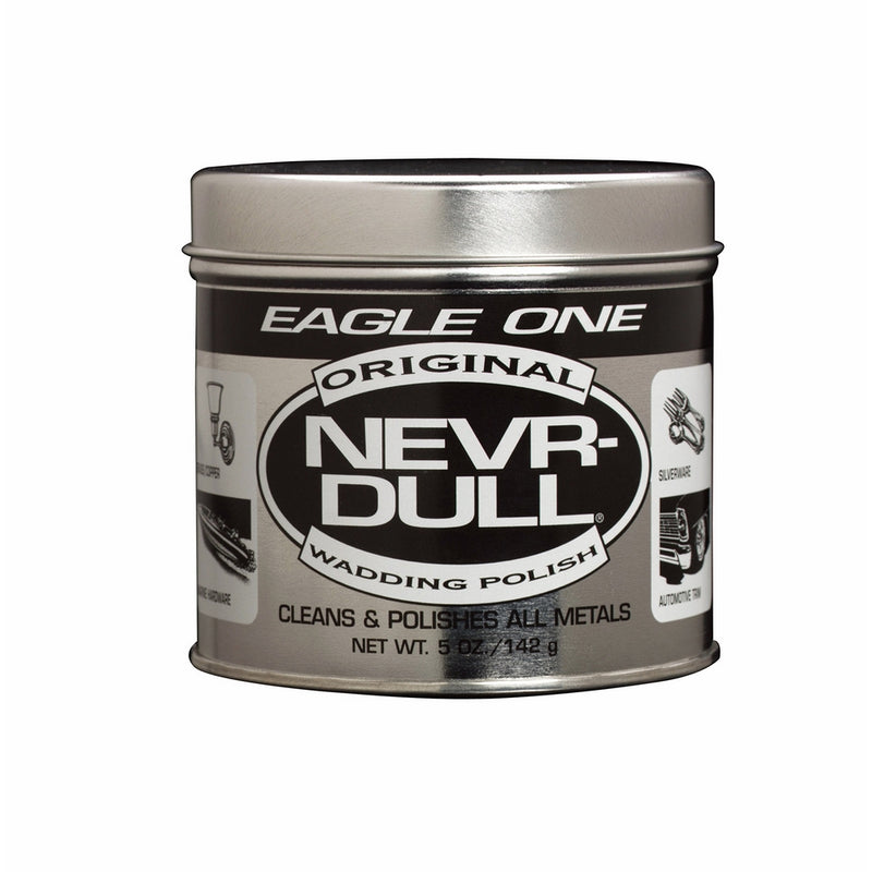 Eagle One E301131001 Original Nevr-Dull Wadding Polish for all Metals, 5 oz.