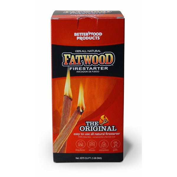Better Wood Products Fatwood Firestarter Box, 1.5-Pounds