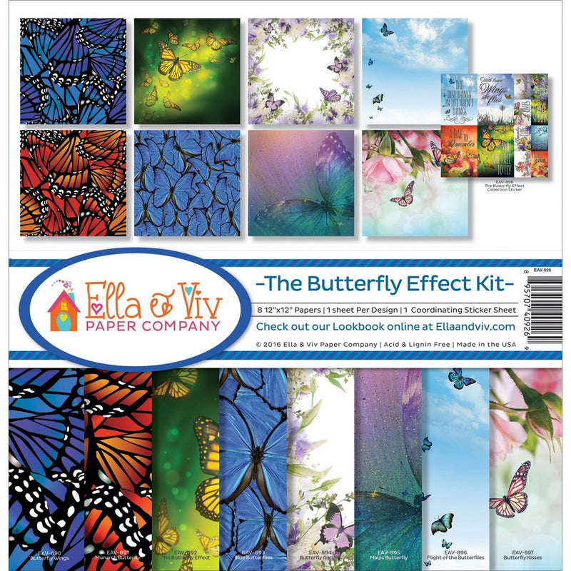 Ella & Viv by Reminisce EAV-926 Ella & Viv The Butterfly Effect Kit