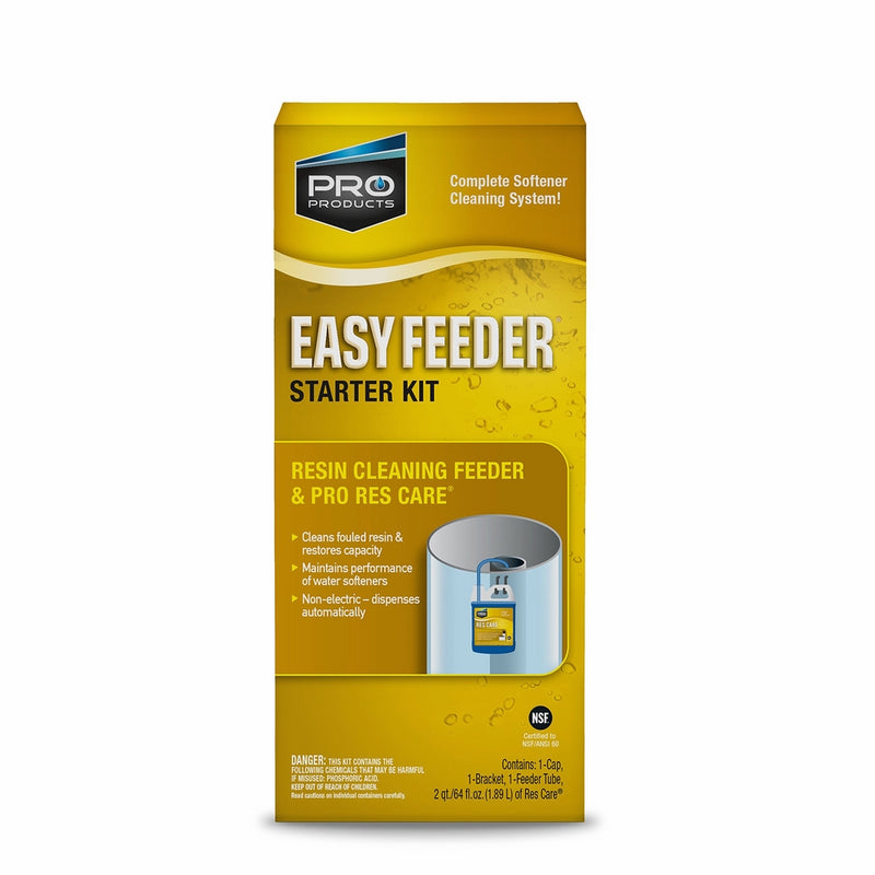 ResCare RK11K Easy Feeder Starter Kit, Non-Electric System, Extends Life of Water Water Softener