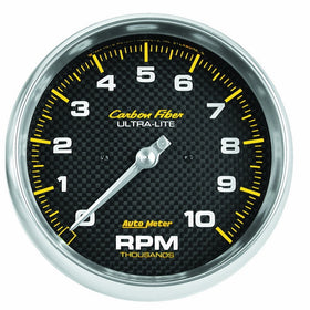 Auto Meter 4898 Carbon Fiber Electric In-Dash Tachometer
