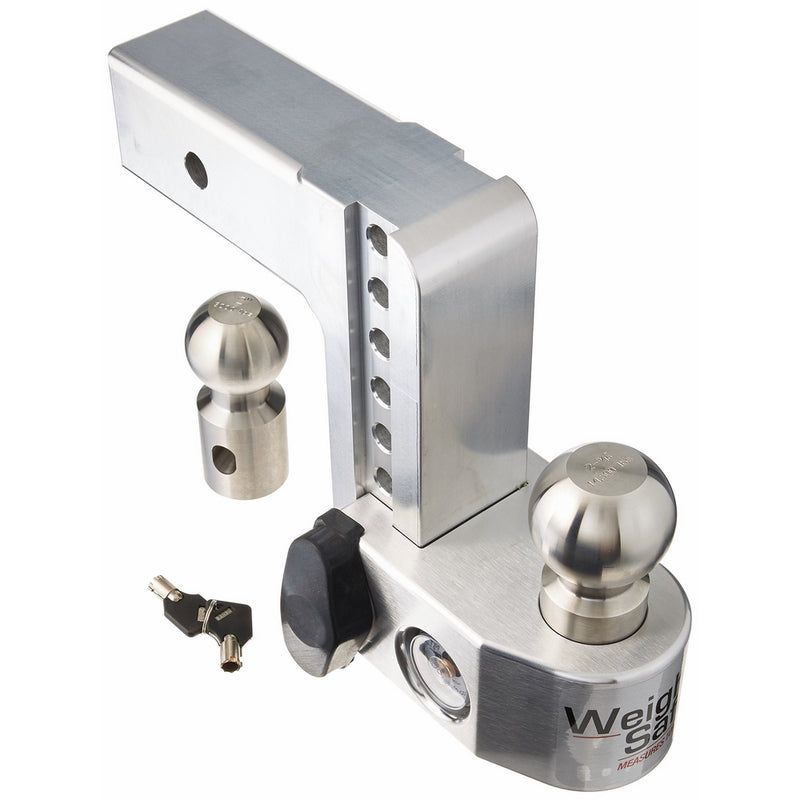 Weigh Safe WS6-2.5 Adjustable Ball Mount with 6" drop and 2.5" Shank