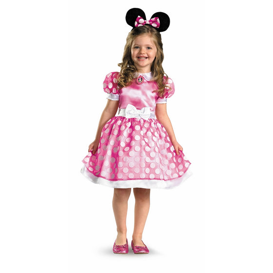 Minnie Mouse Clubhouse Classic Toddler Costume - M (3T-4T)