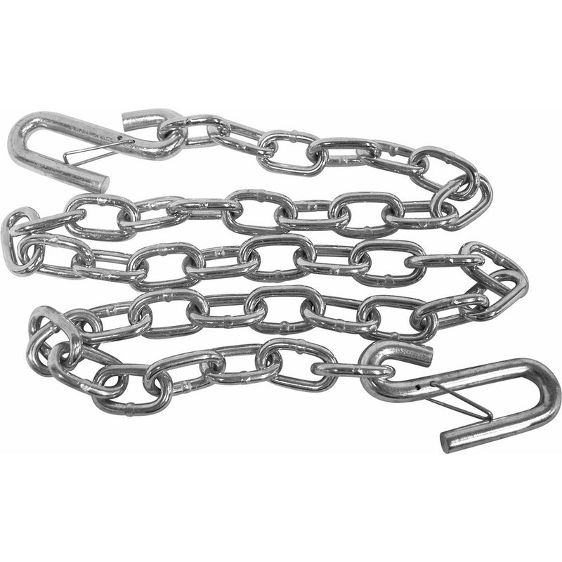 Attwood 11011-7 Trailer Safety Chain with Spring Clips 51"