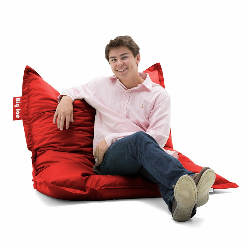 Big Joe Original Bean Bag Chair, Flaming Red