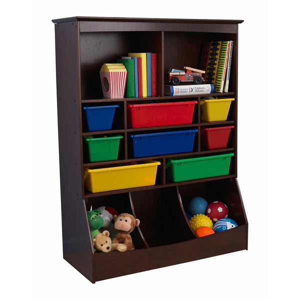 KidKraft Wall Storage Unit - Espresso