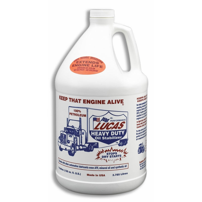 Lucas Oil 10002 Heavy Duty Oil Stabilizer - 1 Gallon (Case of 4)