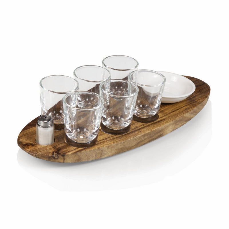 Picnic Time Cantinero 6-Shot Glass Serving Set