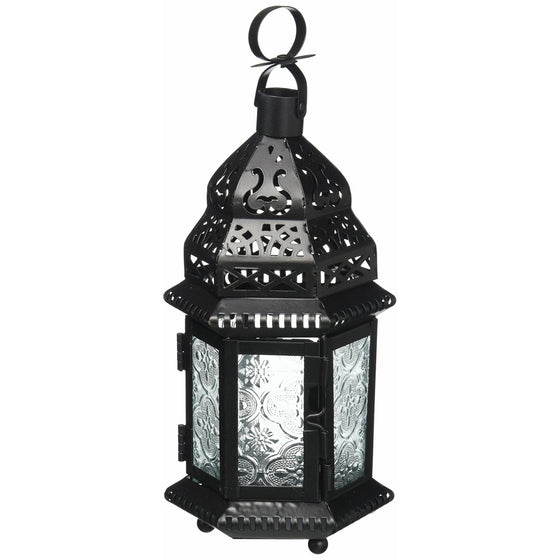 Winter Fire Candle Lantern - 1 Unit