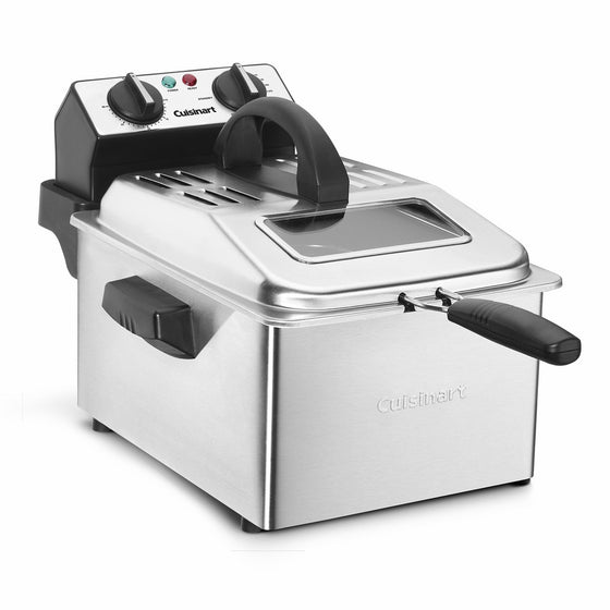 Cuisinart CDF-200 Deep Fryer, 4 quart, Stainless Steel