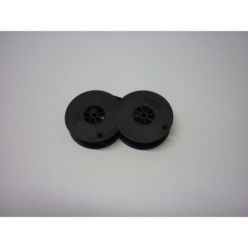 Package of Two Remington 333, 600, 611, 612, 666, 700, 711 and 713 Typewriter Ribbon, Compatible, Black, Twin Spool