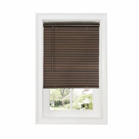 Achim Home Furnishings DSG230MH06 Cordless GII Deluxe Sundown 1" Room Darkening Mini Blind, Mahogany, 30" x 64"