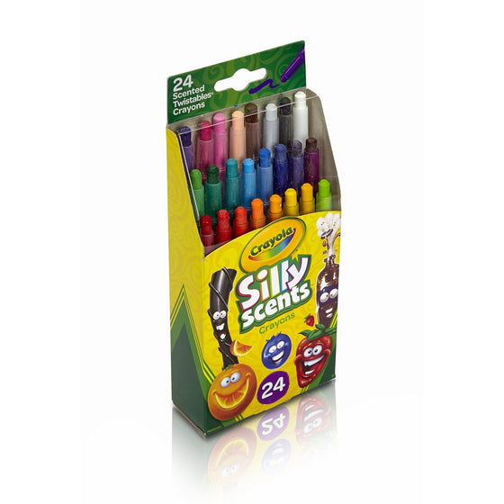 Crayola 24 Ct. Silly Scents Mini Twistables Scented Crayons 24ct