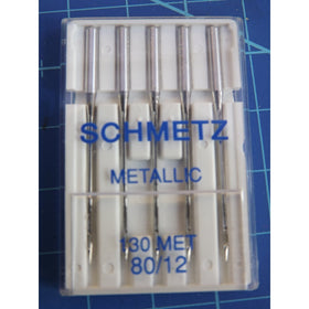 Metallic Machine Needles-Size 12/80 5/Pkg