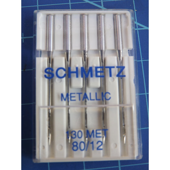 Metallic Machine Needles-Size 12/80 5/Pkg
