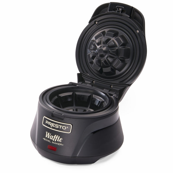 Presto 03500 Belgian Bowl Waffle Maker, Black