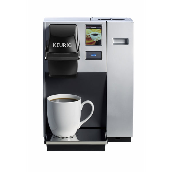 Keurig K150 Single Cup Commercial K-Cup Pod Coffee Maker, Silver(Direct plumb kit not included)