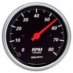 Auto Meter 1490 Designer Black Dash Electric Tachometer
