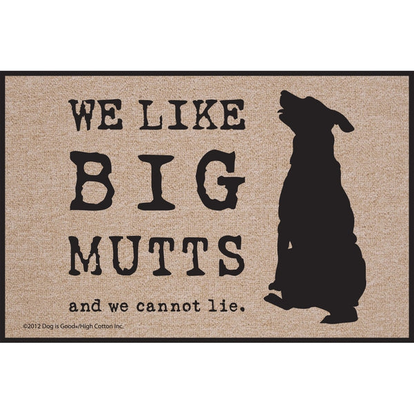 High Cotton Big Mutts Doormat