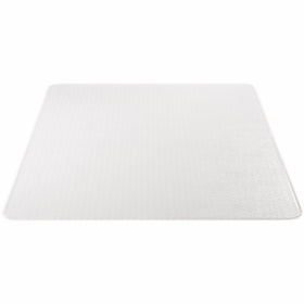 Deflecto DuraMat Clear Chair Mat, Low Pile Carpet Use, Rectangle, Beveled Edge, 46 x 60 Inches (CM13443FCOM)