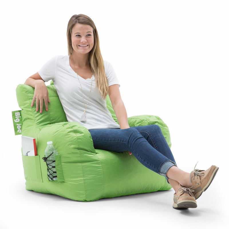 Big Joe Dorm Bean Bag Chair, Spicy Lime