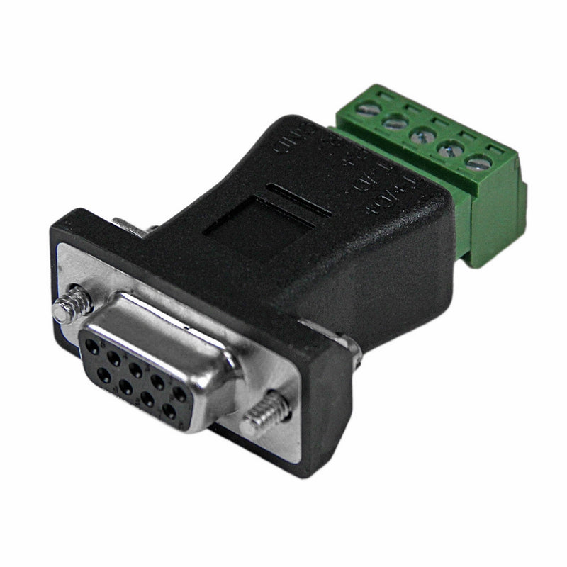 StarTech.com DB92422 RS422 RS485 Serial DB9 to Terminal Block Adapter