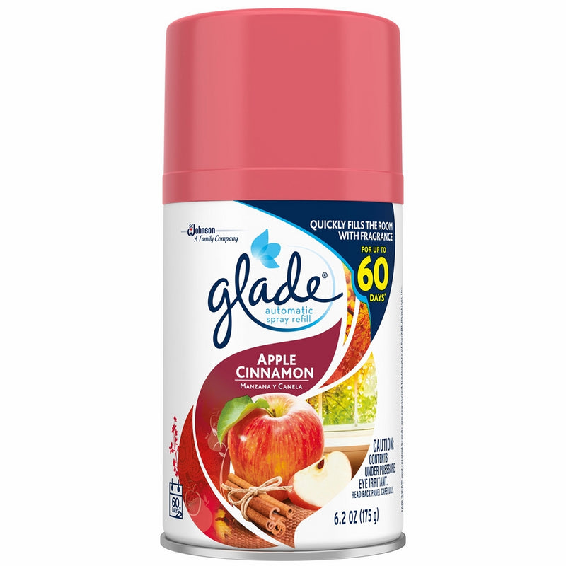 Glade Automatic Spray Refill, Apple Cinnamon, 6.2 Ounce