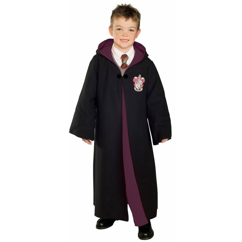 Rubie's Deluxe Harry Potter Child's Hermione Granger Costume Robe With Gryffindor Emblem, Large