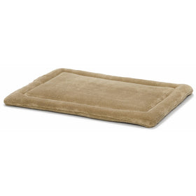Midwest Homes for Pets Deluxe Micro Terry Pet Bed, Dog Bed & Crate Mat, Taupe