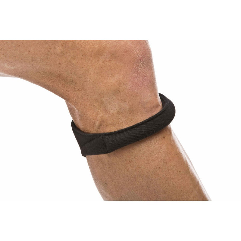 Cho-Pat Original Knee Strap - Recommended by Doctors to Reduce Knee Pain - Black (Small, 10"-12.5")