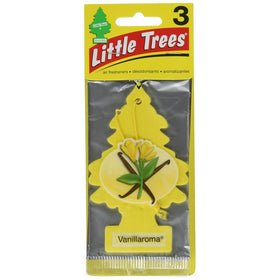 12 Pack Car Freshner 10105 Little Trees Air Freshener Vanillaroma Scent - Single Tree per Package