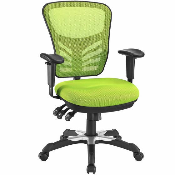 Modway Articulate Ergonomic Mesh Office Chair in Green