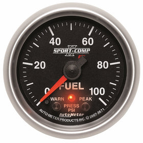 Auto Meter 3671 Sport-Comp PC Fuel Pressure Gauge