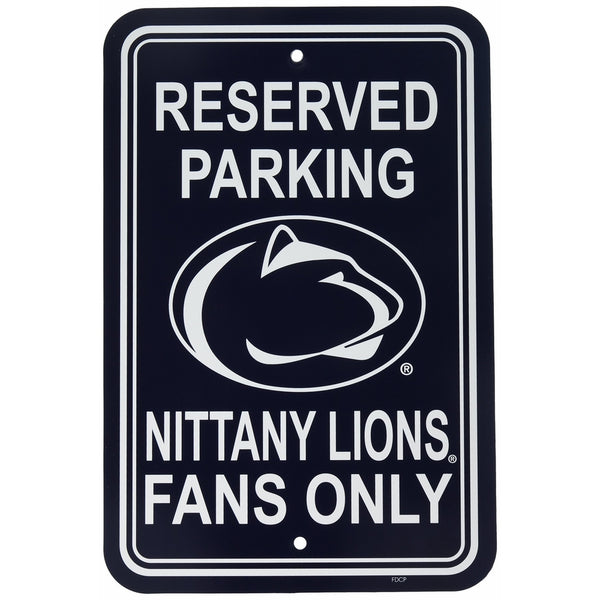 NCAA Penn State Nittany Lions 12-by-18 inch Plastic Parking Sign