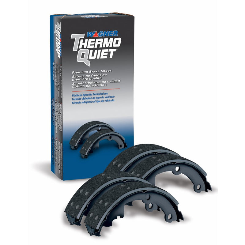 Wagner ThermoQuiet PAB725 Parking Brake Shoe Set Rear