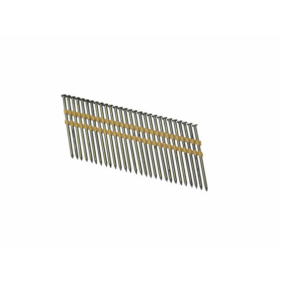 Grip Rite Prime Guard GR034HG1M 21 Degree Plastic Strip Round Head Exterior Galvanized Collated Framing Nails, 3-1/4" x 0.131"
