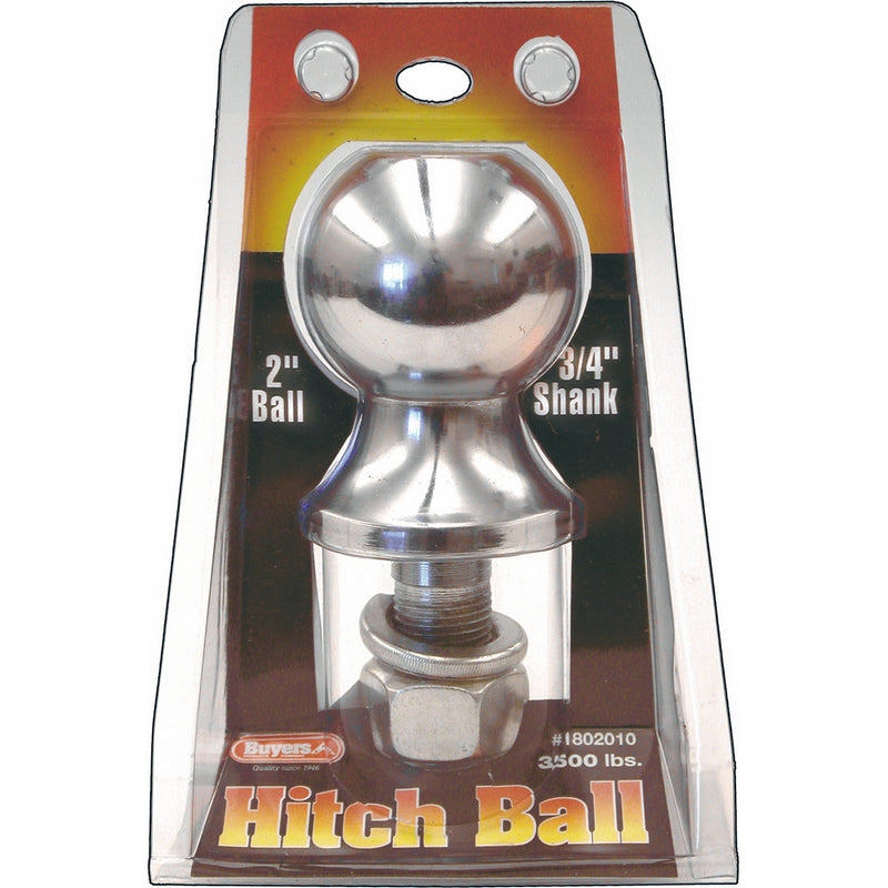 Buyers Products 1802010 Ball (Chrome 2" x 0.75" x 2.125")