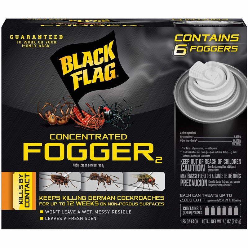 Black Flag HG-11079 6 Count Indoor Fogger