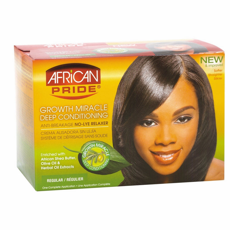 African Pride Miracle Deep Conditioning Relaxer System Super