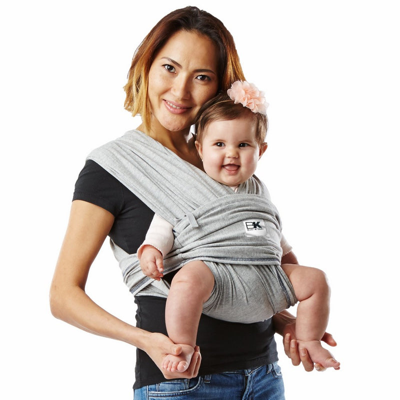 Baby K'tan ORIGINAL Baby Carrier, Heather Grey Stretch Cotton (XL)