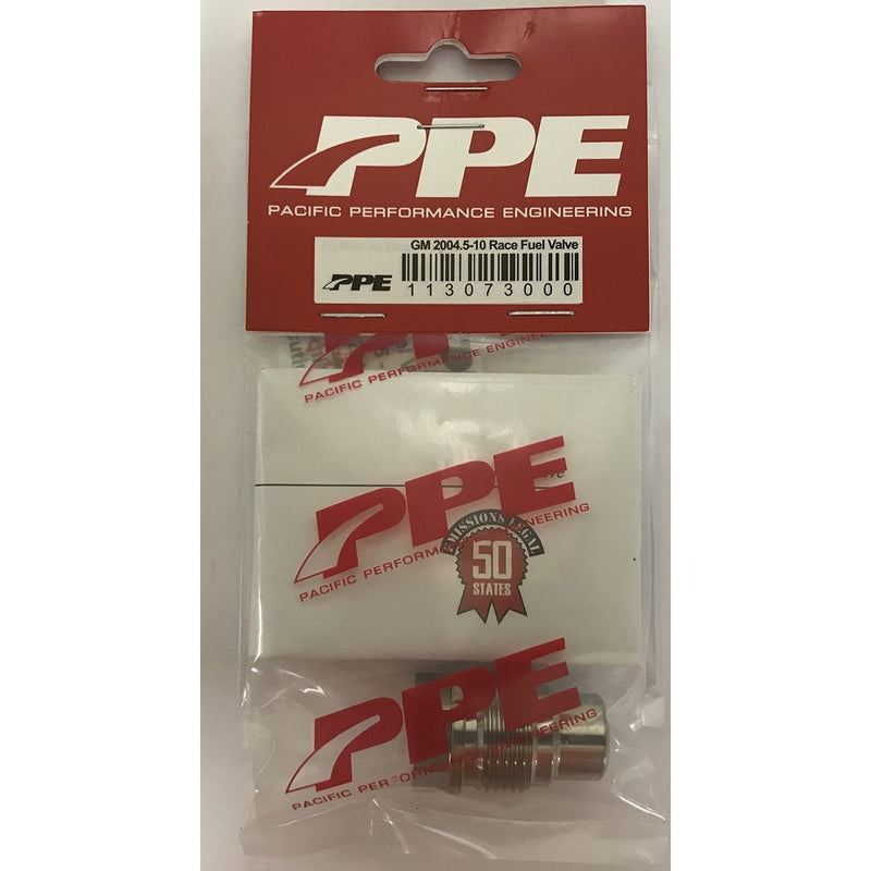 PPE Race Fuel Valve for 2004.5-2010 Duramax LLY/LBZ/LMM 113073000