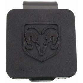 Genuine Dodge RAM Accessories 82208454AB Hitch Receiver Plug with RAM's Head Logo