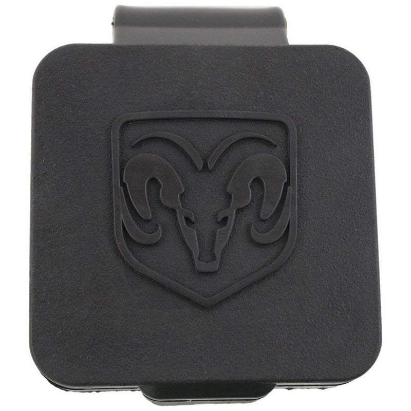 Genuine Dodge RAM Accessories 82208454AB Hitch Receiver Plug with RAM's Head Logo