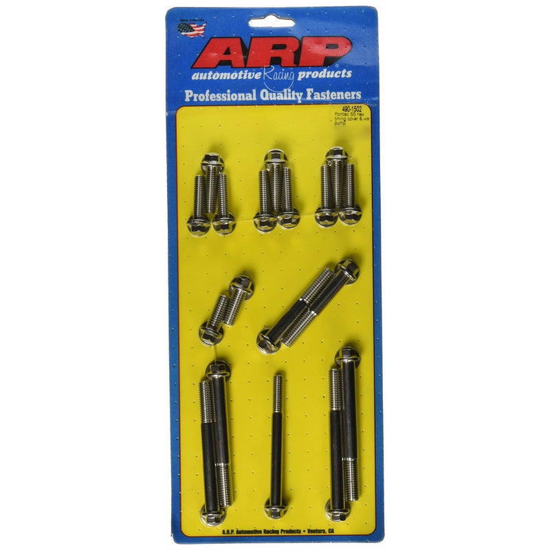 ARP 490-1502 6-Point Stainless Steel Timing Cover Bolt Kit