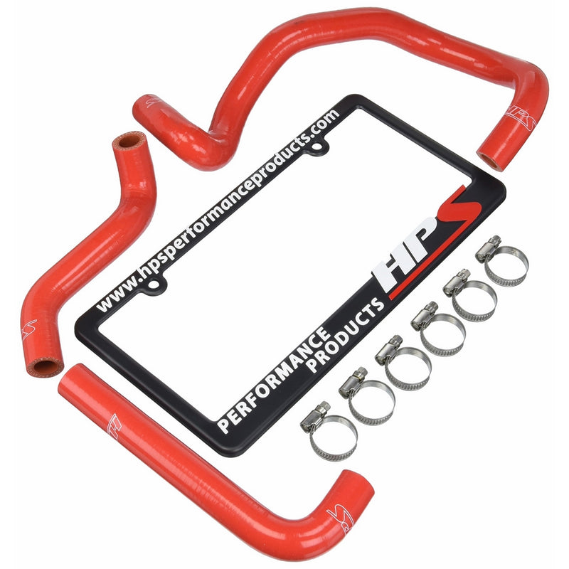 HPS 57-1422-RED FC3S Silicone Heater Coolant Hose Kit