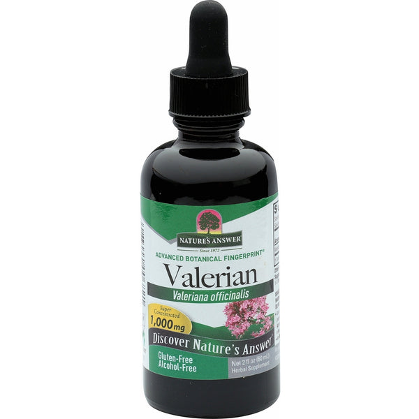 Nature's Answer Alcohol-Free Valerian Root, 2-Fluid Ounces