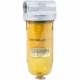 GOLDENROD 496 Bowl Water-Block Fuel Tank Filter with 1" NPT Top Cap