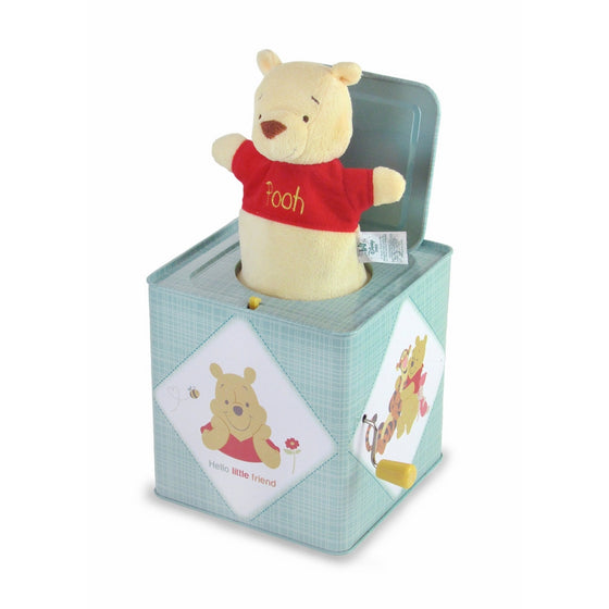 Kids Preferred Disney Baby Winnie the Pooh Jack-in-the-Box, 6.5"