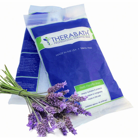 Therabath Paraffin Wax Refill - Use To Relieve Arthitis Pain and Stiff Muscles - Deeply Hydrates and Protects - 6 lbs (Lavender Harmony)